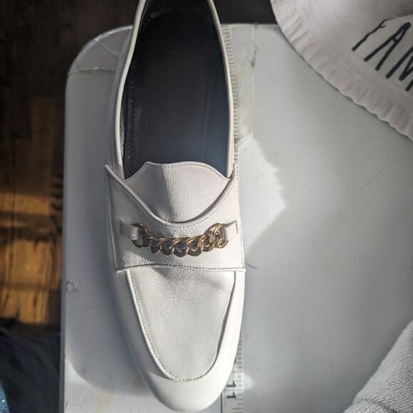 NEW Men\'s Tom Ford Crackled Leather Bailey Chain Loafer Size 42 US 8.5 $1,900 main image 14